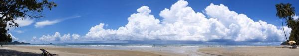 Panorama am Strand von Koh-Chang, Thailand 2006