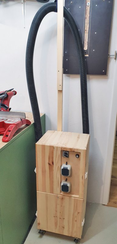 Meine DIY-Absaugstation in voller Pracht. 