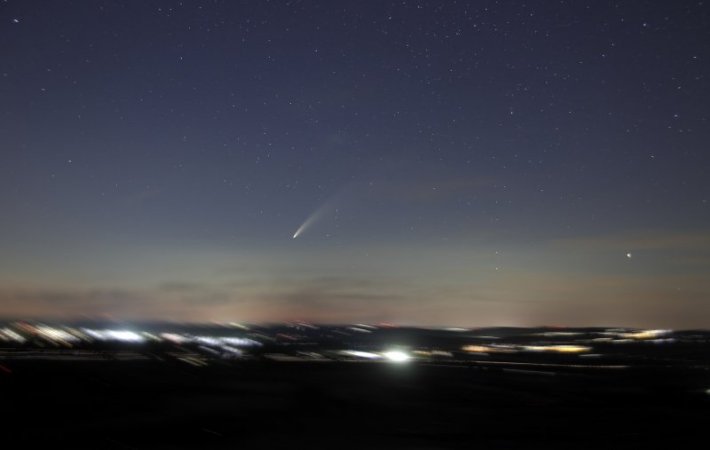 Komet Neowise zieht über die Baar (12.07.2020)   