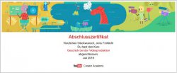 Mein erstes Youtube Zertifikat