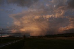 Die Hurrikanwolke - Gesamtansicht