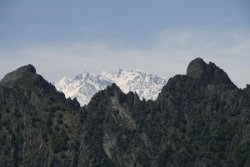 Blick auf die Alpen