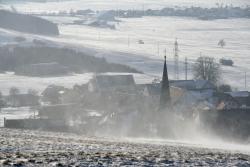 Eisige Windböen am Fürstenberg